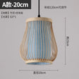 Chinese Bamboo Weaving Bamboo Chandelier Zen Tea Room Hot Pot Restaurant Light Hotel Hotel Balcony Japanese Retro Lantern Lights