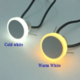 DC 12V 1W Waterproof IP67 LED Stair & Wall Light - Outdoor Step Lamp for Garden & Balcony