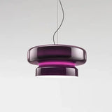 LED Fashion Glass Pendant Lights Modern Annular Chandelier Designer Hanging Lamp Home Room Decoration for Living Bedroom Fixture