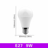 E27 E14 LED Bulb 20W 18W 15W 12W 9W 6W 3W Lampada LED Light AC 220V-240V Bombilla Spotlight Lighting Cold/Warm White Lamp