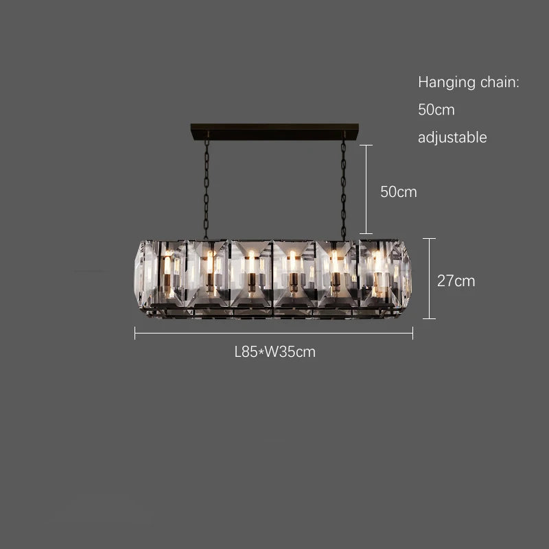 LED E14 Classic Retro Chrome Gold Crystal LED Lamp LED Light. Pendant  Lamp For Living Room