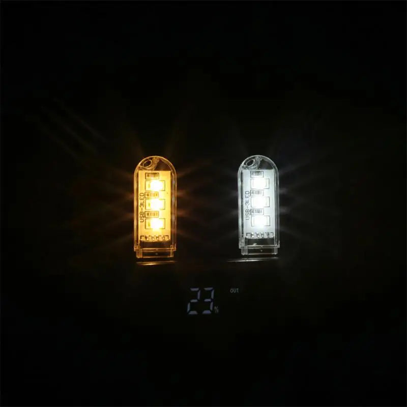 Mini USB Book Lights Portable USB LED Lamps DC 5V Ultra Bright Reading Lamp For Power Bank Camping PC Laptops USB Night Lights