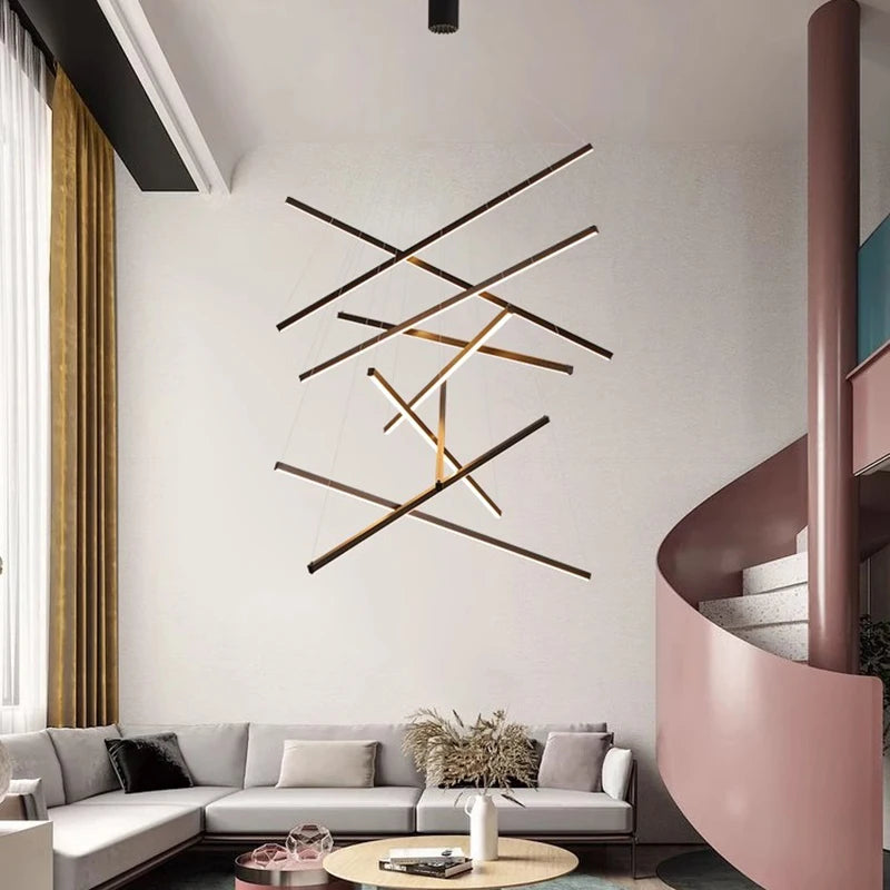 Nordic home decor dining room Pendant lamp lights indoor lighting stair lamp hanging light chandelier lamps for living room