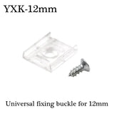 COB LED Wire Connector 5 8 10mm Connection Solderless Mini Buckle FCOB RGB CCT LED Strip Lights 2 3 4 Pin No Dark Area Connector