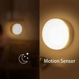 LED Night Light Smart Human Body Sensor with Digital Sensor Head Magnetic Suction Wireless-Use Eye Protect Night Lamp