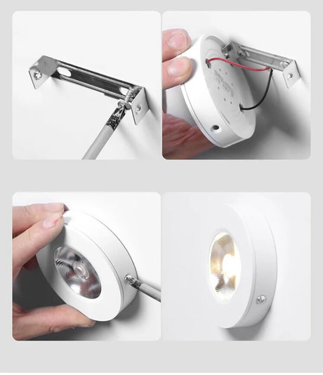 LED down light surface mounting 3W5W7W12W15W open mounted LED spotlight ultra-thin non-drive LED ceiling light indoor Spot light