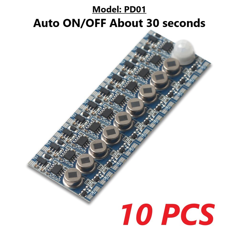 Dimmable touchless hand sweep wave wardrobe cabinet PIR induction sensor switch