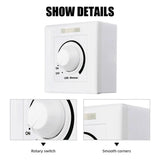 LED Control Dimmer 0 -10V 1-10V LED Light Dimmer Switch AC110V 220V Brightness Easy Adjustable Recessed Installation