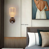 Modern Gold Luxury Minimalist Wall Lamp LED Light Living Room Bedroom Bedside Background Corridor Aisle Indoor Lighting Fixture