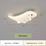Modern Cute Cartoon Dinosaur LED Ceiling Light ArtTyrannosaurus Triceratops Lamps for Chidren's Room Home Decoration Chandeliers