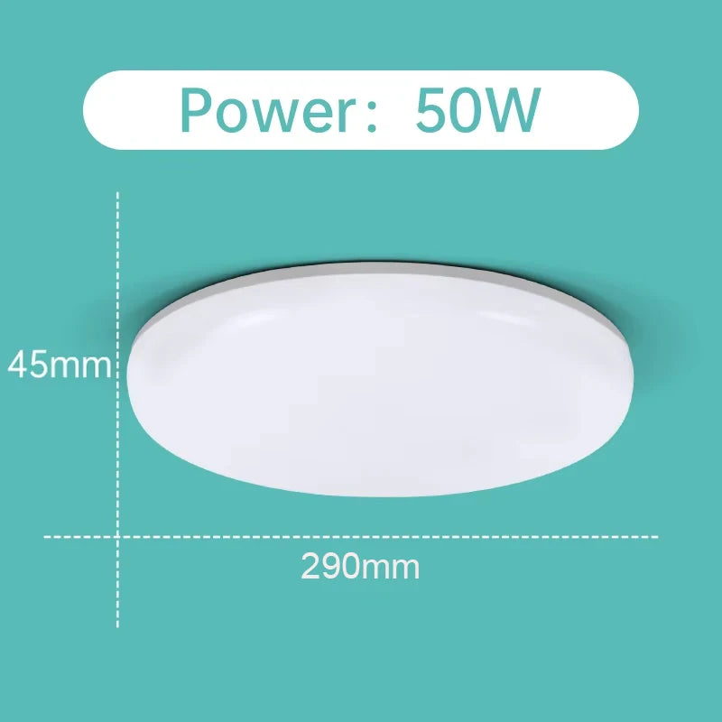Modern Led Panel Ceiling Lights 165-265V Led Ceiling Lamp for Living Room Bedroom Kitchen LED Lighting Home Decor Led Panel Lamp