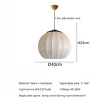 Nordic Wabi-Sabi LED Pendant Light - Organic Minimalist Ceiling Chandelier Lamp Fixture for Dining Room, Bedroom, Restaurant & Home Decor