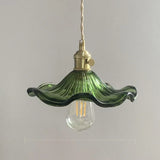 Nordic Style Simple LED Pendant Light Fixtures Bedroom Living Room Bar Colorful Glass Copper Hanging Lamp Lights