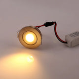 Adjustable Mini Recessed Downlight - 3W COB Small Cabinet Light