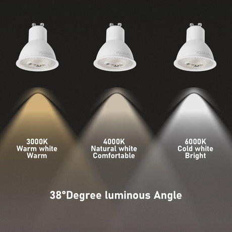5PCS/LOT LED low voltage spotlight GU5.3 AC DC 12V high brightness warm white light MR16 3W-7W can replace 20W 50W halogen lamp