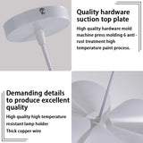 Lotus Chandelier Ceiling Pendant Lampshade DIY Puzzle Lights Modern Lamp Shade for North European Style Room