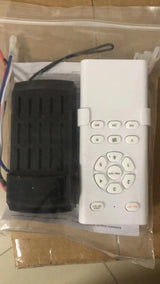 52Inch Brushed Luxury 3 Wooden Blade DC 85V - 260V Motor Decorative Ceiling Fan Ventilator Light Remote Control