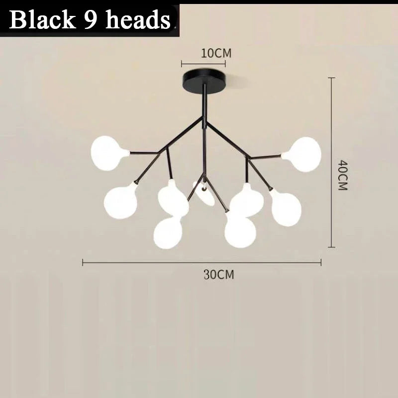 Led Chandelier Firefly Ceiling Lights Plafonnier Led Lights Plafonnier Home Living Room Kitchen Decor Dekoration Home Salon
