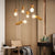 Minimalist Creative Chandelier Dining room Bedroom Living Room Bar Clothing Store restaurant Vintage Wooden Pendant Lights Hot