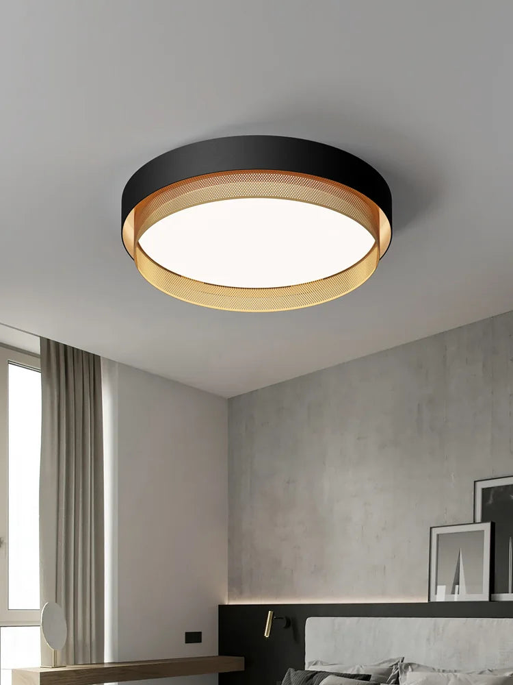 Ceiling lamp bedroom modern minimalist atmosphere home creative room lamp minimalist Nordic light luxury study ceiling lamp