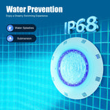 IP68 Submersible Pond & Fountain Light - 45W RGB LED with 2500/3600lm Output