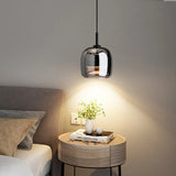 Modern Creative Glass Pendant Light - Nordic Hanging Chandelier for Bedroom Bedside, Dining Room & Restaurant