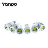 5pcs Dimmable LED spot light GU10 GU5.3 MR16 3000k/4000k/6000k Suitable for Home Office Lighting Replacement 50W Halogen Lamp