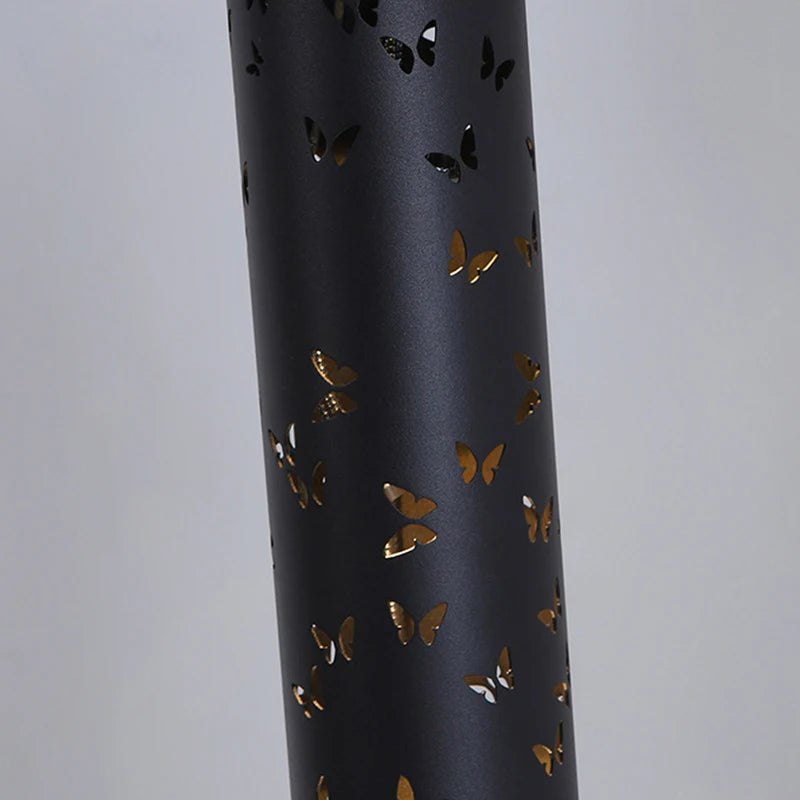 Minimalist LED Floor Lamp Butterfly Projection lamp Bedroom Standing Lamp Living Room Sofa Vertical Light Corner Light