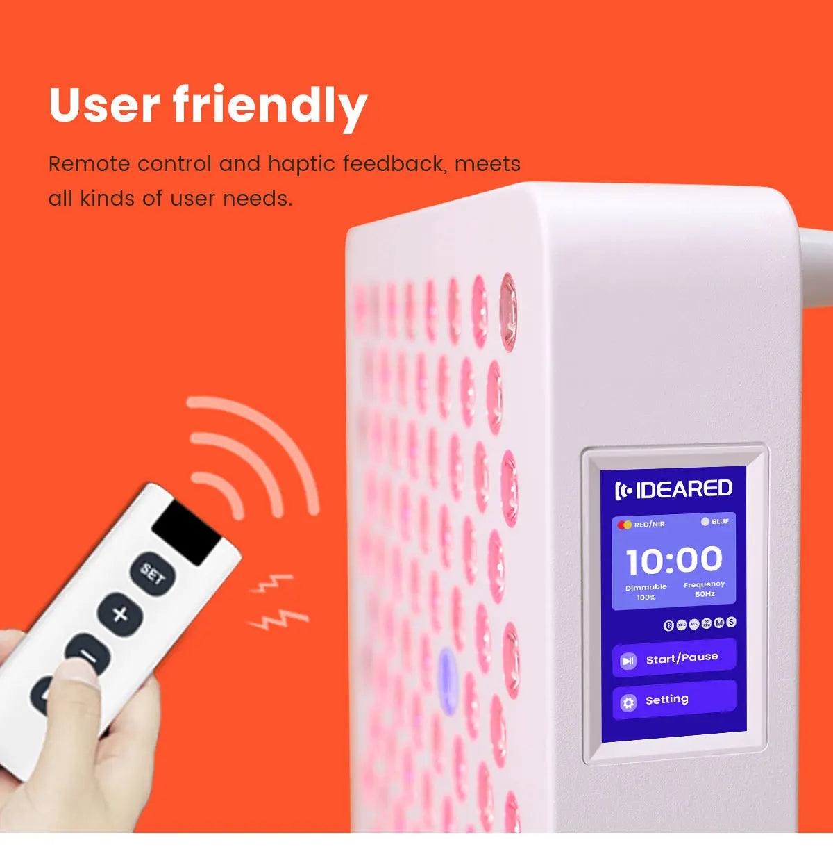 Red Light Therapy LED Panel -630nm 660nm 810nm 830nm 850nm Red Light Panel Home Use