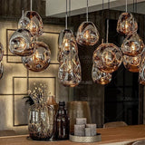 Modern home decor led lights pendant light lamps forstaircase Chandeliers for living room hanging light indoor lighting