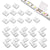 10pcs Solderless LED Strip Connector 2 4 5 pin 10mm 8mm L/T Type Unwired Gapless Terminal Extension For SMD 5050 2835 LED Strip