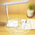 Led Touch Folding Table Lamp Bedside Reading Eye Protection Night Lamp Portable 4000mAh Battery Dimmable Desk Lamp