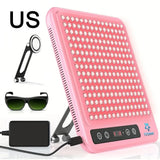 Red Light Therapy Panel Device LED Facial Anti-inflammatory Skin Care Light 660nm850nm Lamp for Anti-Aging Pain Relief