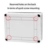 HT Series IP65 Waterproof Electrical Distribution Box (2/3/5/8/12/15/18/24 Way) - PC Plastic Outdoor Junction & Circuit Breaker Switch Box