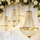 2/4/5/8/10pcs wedding Ferris wheel crystal luxury decoration pendant lights iron art ceiling lights wedding lamps,pendant lights