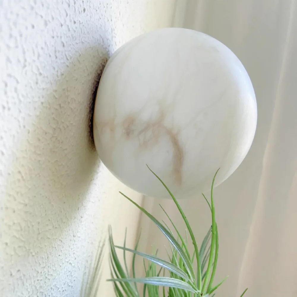 Modern LED Natural Stone Wall Light for Living Room Bedroom Dining Home Decoration Wall Lamp Study Art Designer Retro Wall Scone