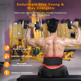 NEW 120 LEDs Red Light Belt 660nm&850nm Infrared Light Therapy Pad for Body Fatigue Deep Therapy for Back Knee Hands Feet Relief