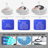 Solar Rechargeable Camping LED Lamp Bulb Remote Control  Charge Lantern Portable Emergency Night Market Light Outdoor Home