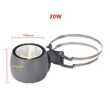 IP68 COB Tree 10W 20W 30W  Light Garden Landscape Holding Column Light Free Adjustable Floodlight Gazebo Patio Lights