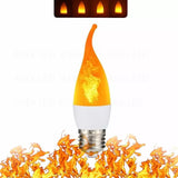 E27 E14 B22 USB LED Flame Light Bulbs 85-265V Party LED Flame Effect Light Simulation Fire Lights Bulb KTV Festival Garden Decor