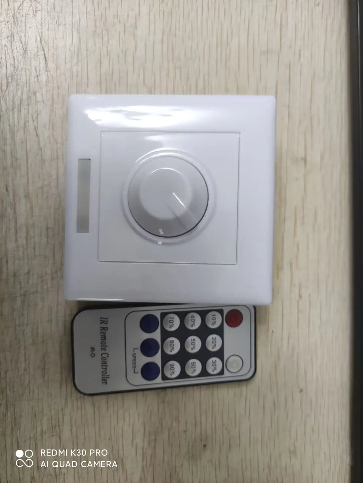 Infrared Remote Control Switch LED Dimmer 220V 110V LED Stepless Trailing Edge Phase Dimmer  For LED Lamps