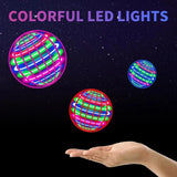 Auto-Spinning LED UFO Flying Orb Ball - Magic Floating Hover Toy