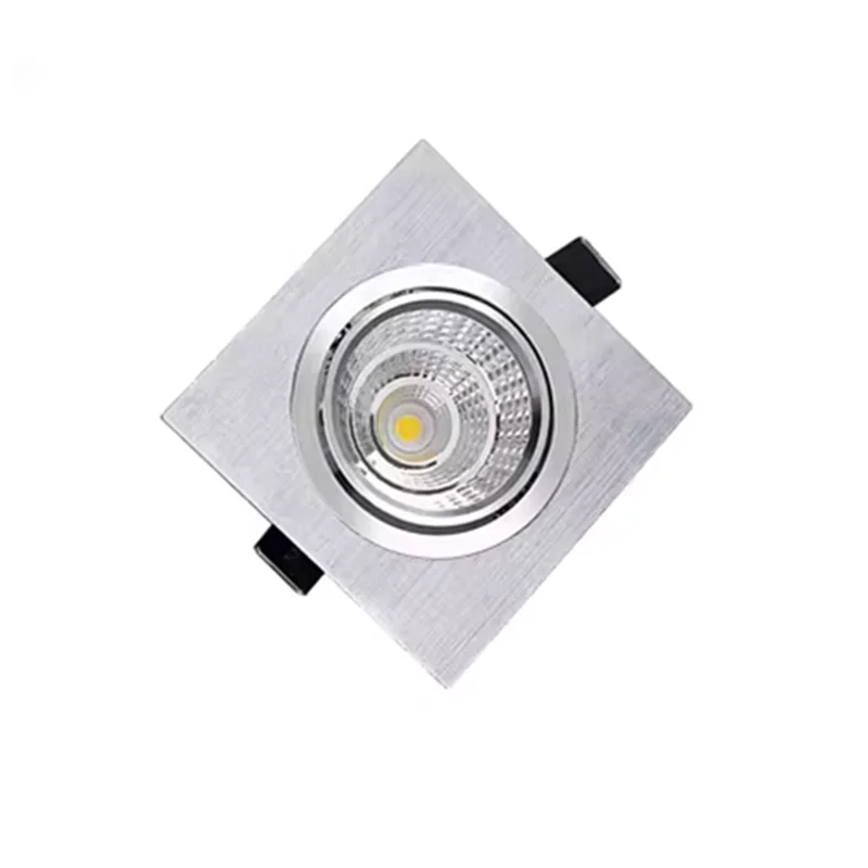 Anti-Glare Recessed Dimmable LED Downlight 9W12W15W18W24W30W COB Ceiling Lamps Spot Light Epistar Chip AC90-260V Indoor Lighting