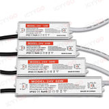 12W 24W 36W 60W IP68 Waterproof Power Supply Transformer For Outdoor Lighting, AC90-265V to 12V/24V Waterproof LED Driver