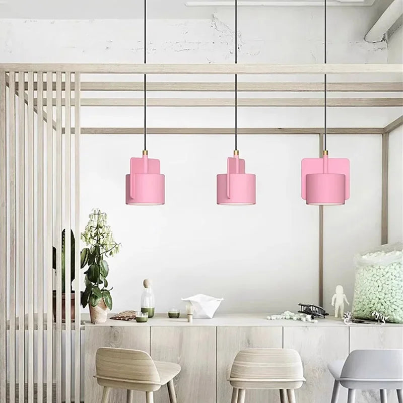 Retro Wabi-sabi Cement Gypsum Pendant Lights LED E27 Modern Light Fixtures Bedroom Kitchen Dining Room Bar Cafe&#39;s Restaurant