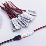 Universal Mini RGB LED Controller - 12A Dimmer for 5050/3528/2835 Strip Lights