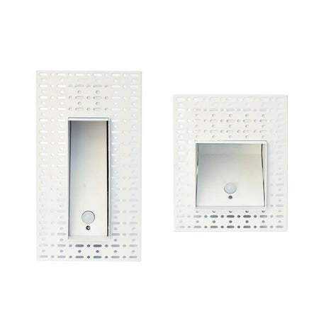 Motion Detect LED Wall Lamp Frameless 3W Step StairCase Recessed Lighting For Home Channel Corridor Hotel Indoor Night Footlight