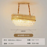 Nordic Luxury Crystal Chandelier Round Pendant Light LED for Living Room Hotel Lobby Hallway Modern Home Decor Hanging Lamp