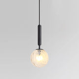 Nordic Colored Glass Pendant Lights Modern Simple Glass Art Hanging Lamp Restaurant Bar Sus pendent Bedroom Bedside Lamp Fixture