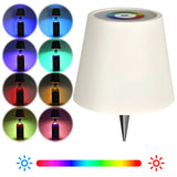 Wine Bottle LED Wireless Table Lamp 2000mAh 3 Colors Dimmable USB Rechargeable Dining Table Lights Beverage Lamp Top touch